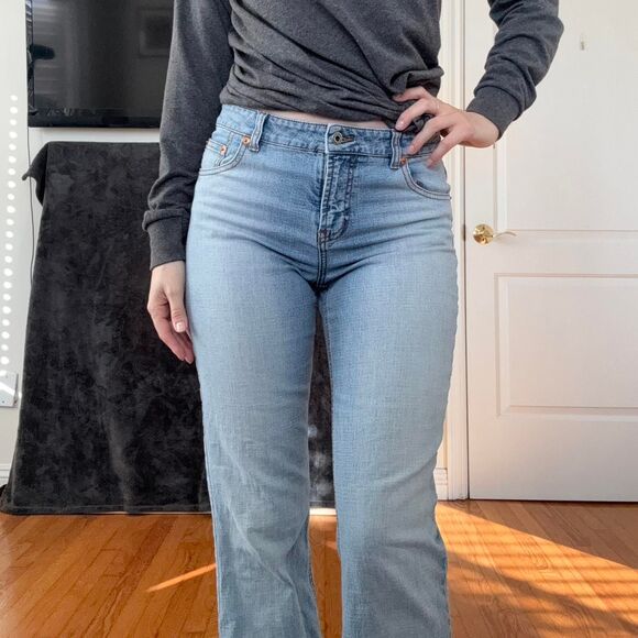 Vintage Guess Pocketless Y2K Flare Jeans light Wash Bratz Doll - Picture 2 of 8